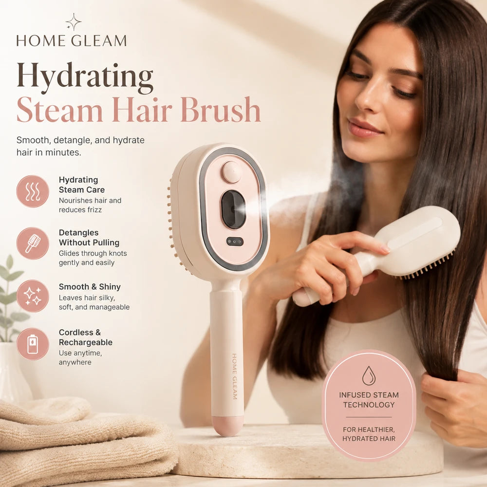 Hydrating Steam Hair Brush